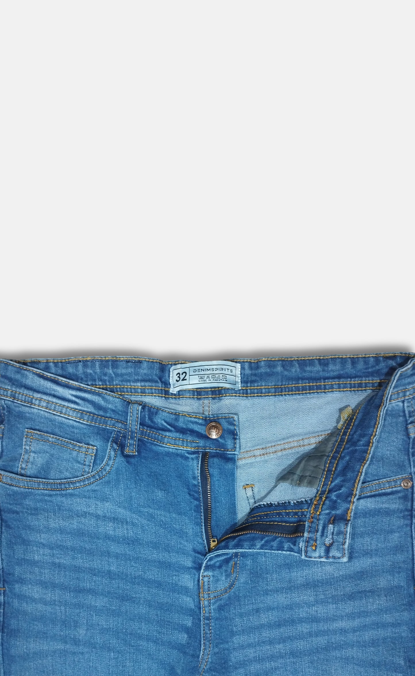 Men's Mid Wash Slim Fit Jeans